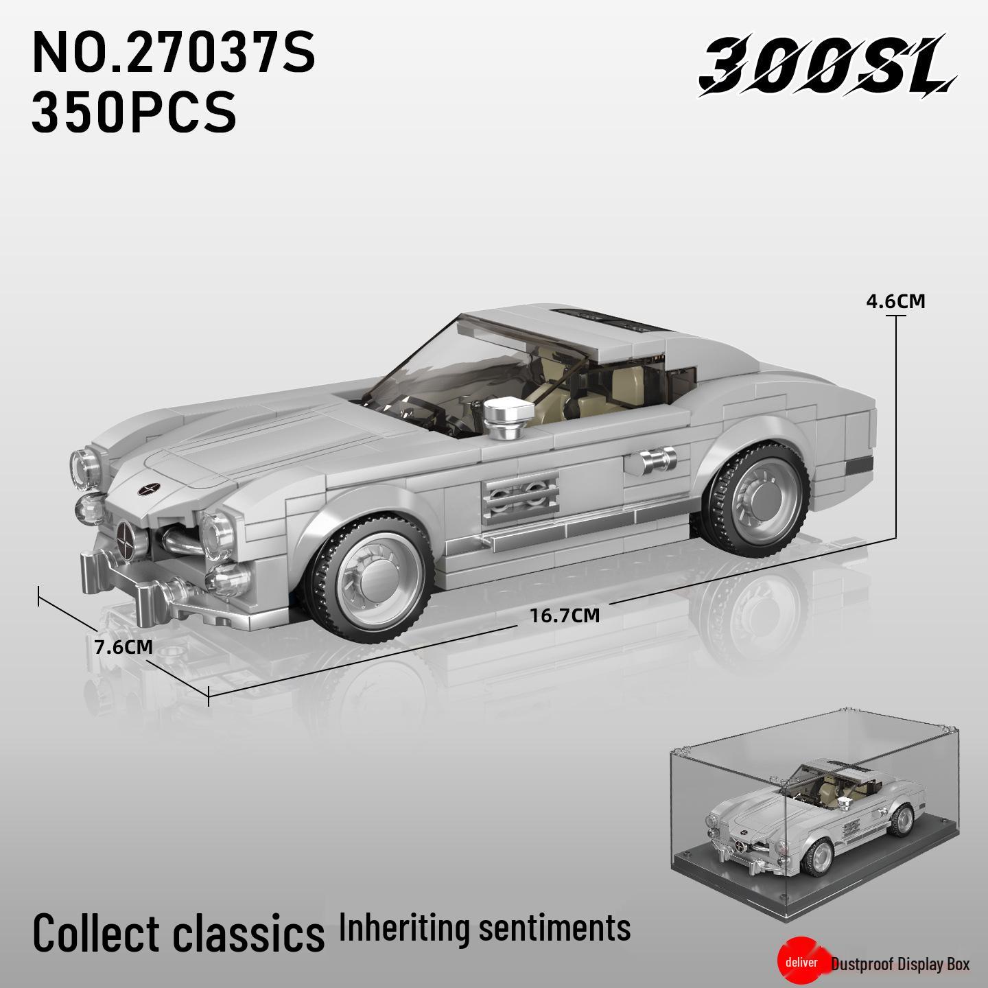 Yuxing King Educational Assembly Toy Car Model - Tabletop Ornament & Birthday Gift