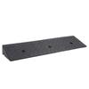 Tragbare Bordsteinrampe Schwerlast-Gummi-Schwellenrampe Auto-Neigungsstufenmatte für Türschwelle Gehweg Laderampe 100x25x10cm