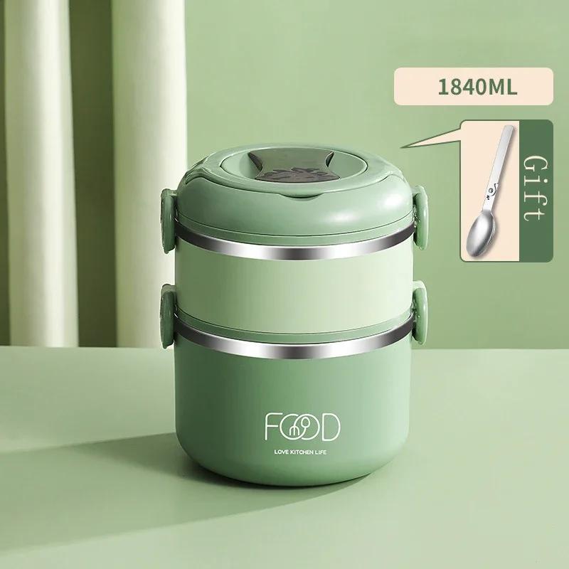 Bento Lunch Box Japanese Multilayer Stainless Steel Bento Box Food Container Storage Portable Thermos Food Jar Kid Bento Box