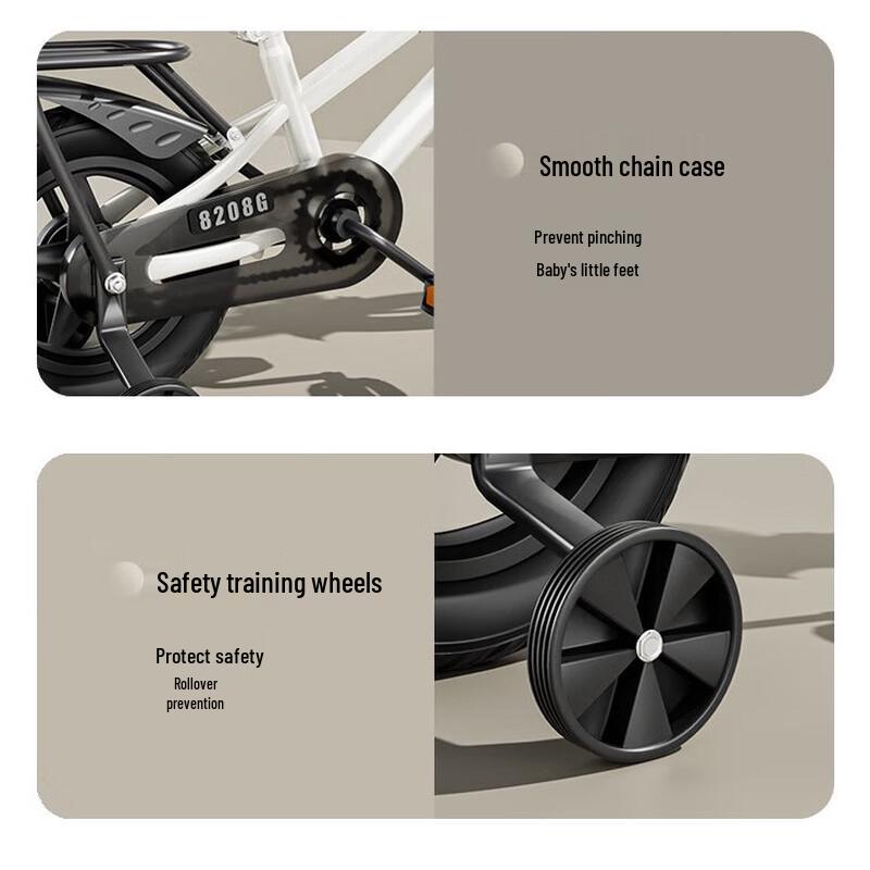 Zhitong Kids Bike with Training Wheels