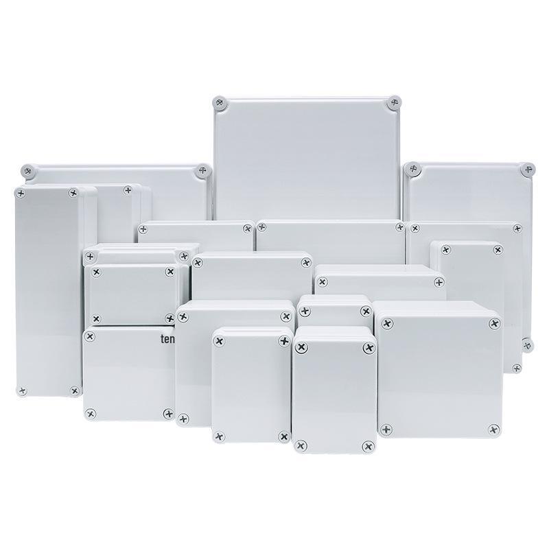 Wasserdichte Kunststoff-Verteilerdose, IP67 Staubdicht, Feuchtigkeitsgeschützte Verteilerdose