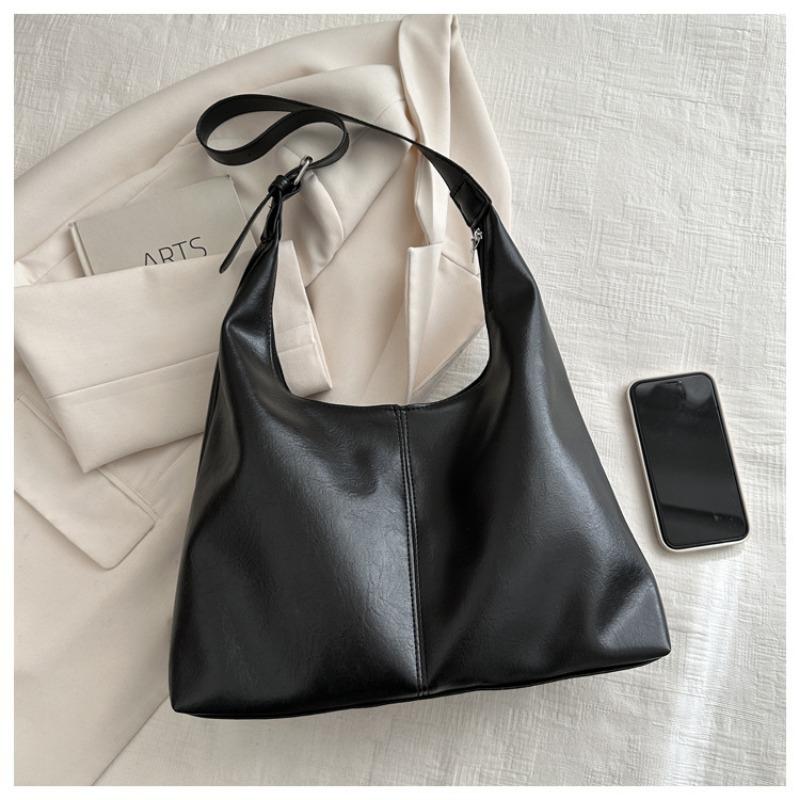 Niche Premium Commuter Tote Bag Spacious Student Class Shoulder Bag Minimalist Purse Crossbody Bag Women