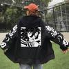Anime Manga Demon Slayer Zipper Hoodies Iguro Obanai Men Women Printed Graphic Aesthetic Warm Autumn Winter Sweatshirts