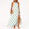 Women's Casual And Fashionable Round-neck  Sleeveless  Mid Length Dress