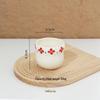 ZISIZ Floral Ceramic Dinner Plate