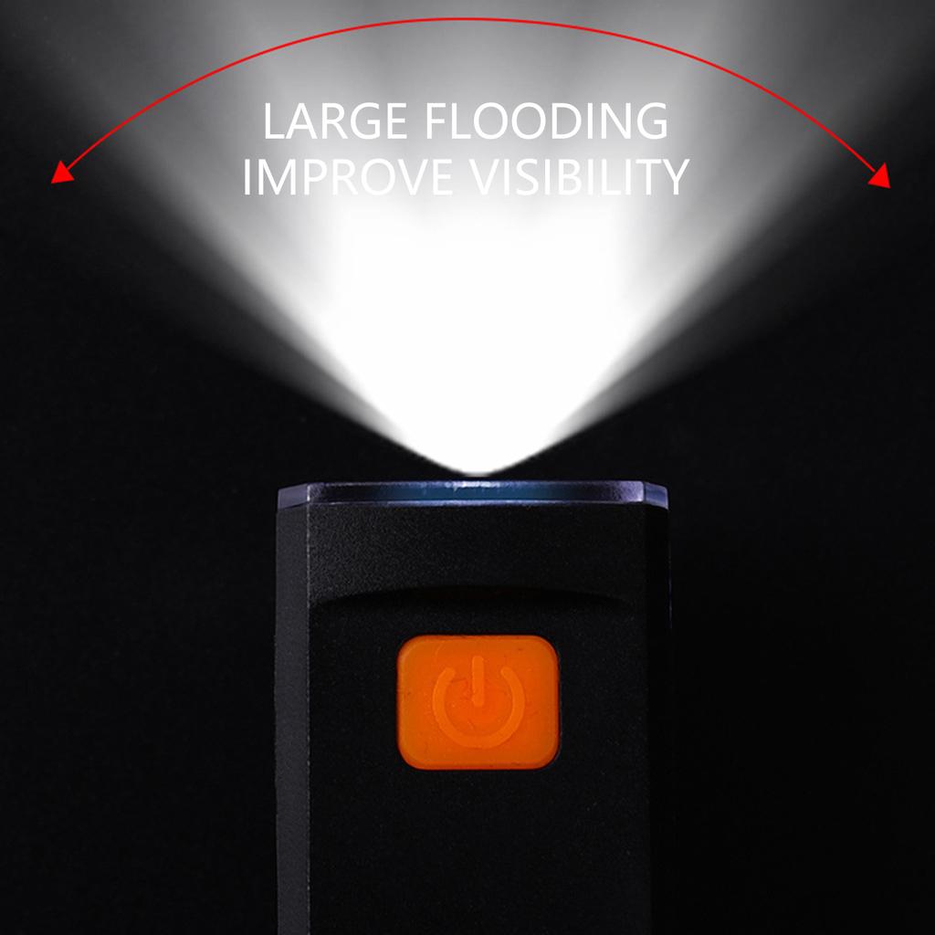 USB Rechargeable LED Bike Light Front Mounted for Night Cycling and Mountain Adventures Road Trail Enhanced Visibility