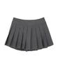 High School Disco School Pleated Wool Skirt