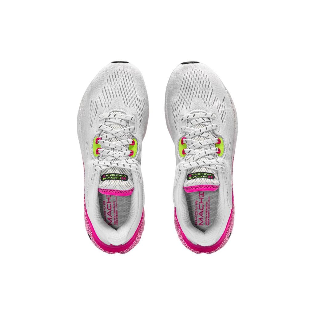 Under Armour HOVR Machina 3 CN Running Shoes White Rebel Pink Women 3025660-105