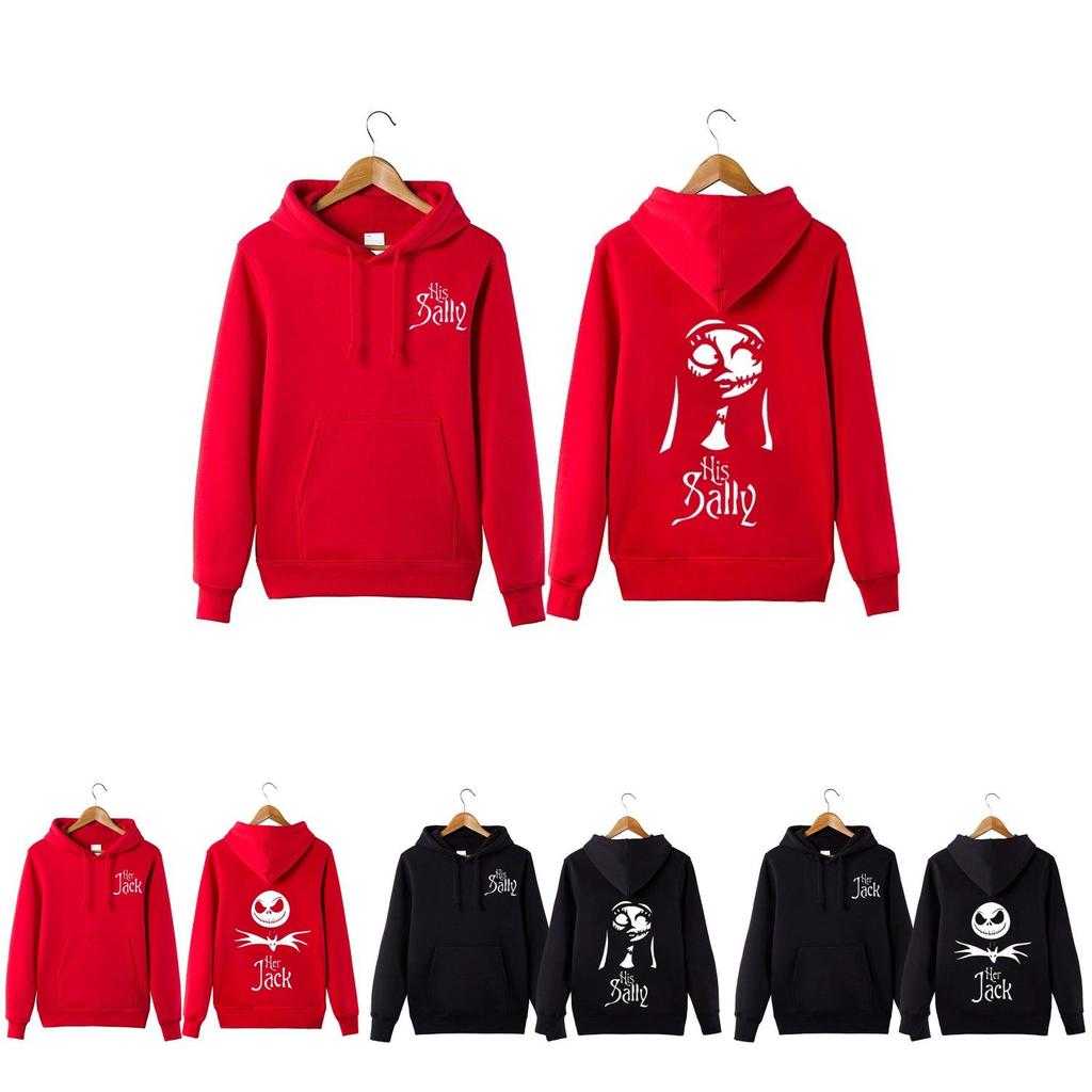 The Nightmare Before Christmas Jack Couple Matching Hoodie Sweatshirt Sweater