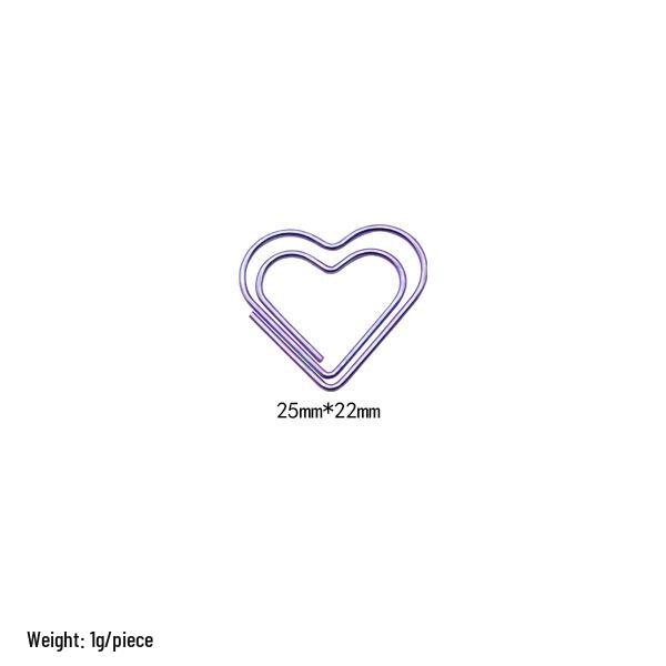 Electroplated Cartoon Insect & Plant Paper Clip Set for Organization