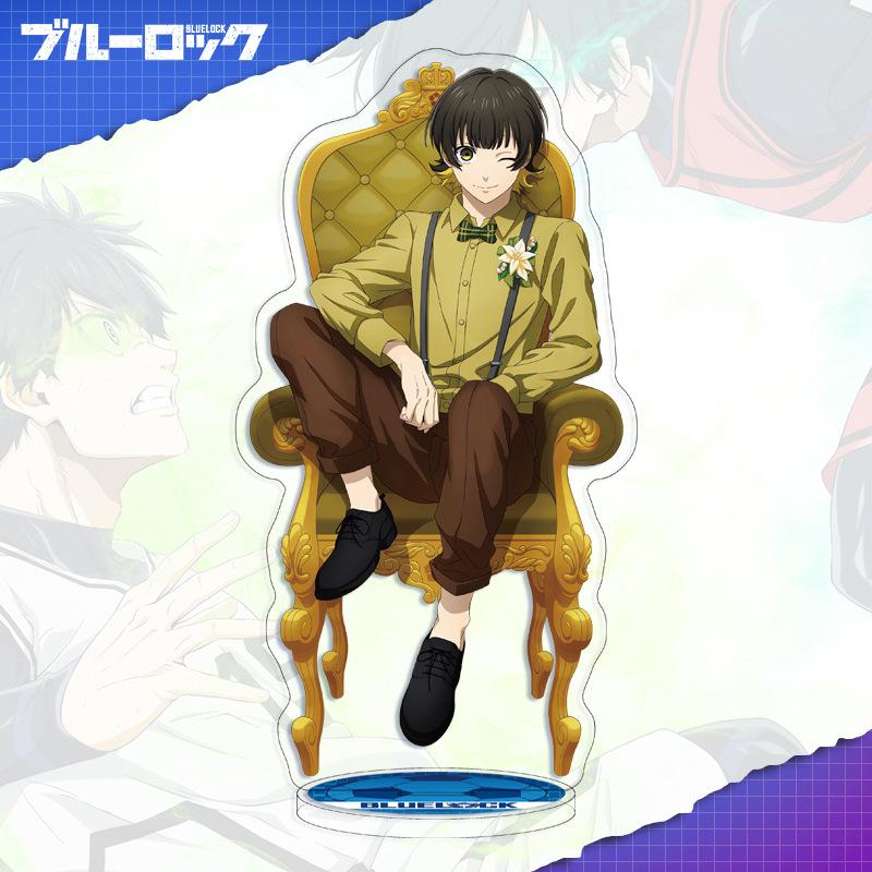 Standee Prigione Blu 16cm Fronte-Retro HD Anime Segno Acrilico Standing Standee