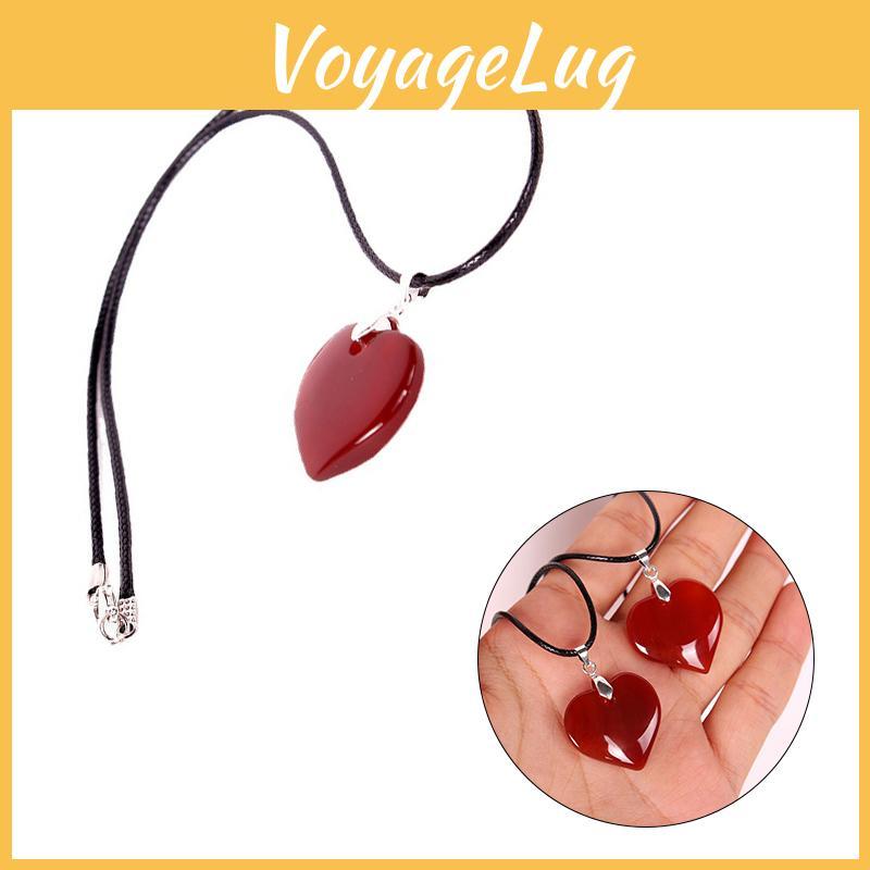 Atemberaubende Undertale Chara Liebe Cosplay Halskette mit Herzanhänger für Fans und Sammler