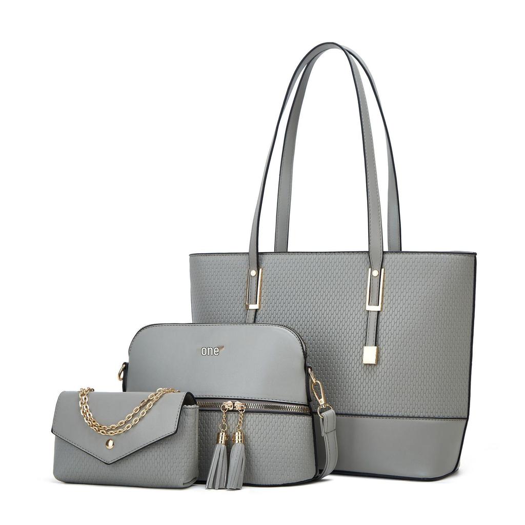 2024 European & American Multifunctional Tote: Mother-Child Large, Medium, & Small Capacity Handbag
