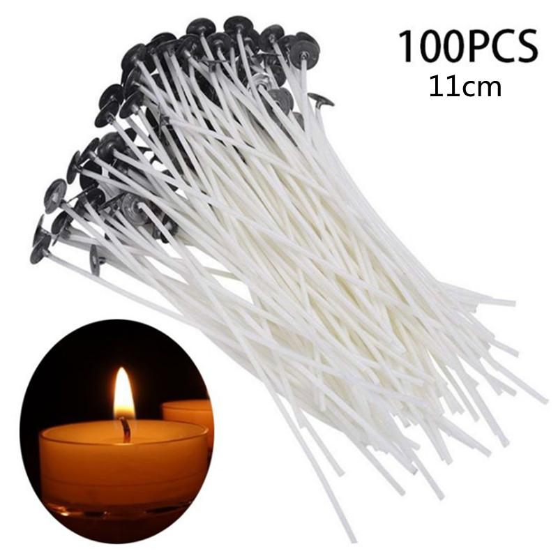 100PCS Wick Smokeless Candle Light Candle Cotton Candle Decoration Pure Cotton Wick Candle Accessories