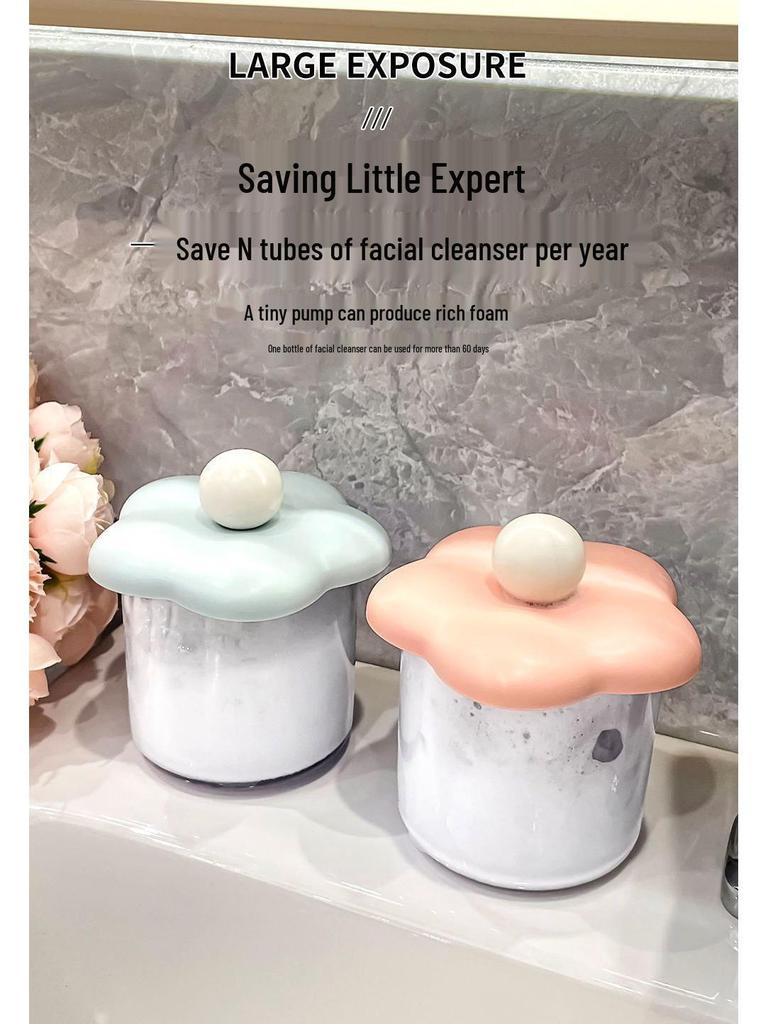 2-in-1 Silicone Shampoo Brush & Foaming Bottle: Soft, Hands-Free, Massage & Clean Set