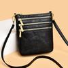 Leather Women Shoulder Messenger Bag Multilayer Bucket Female Purse Fashion Luxury Handbag Design Daily Wallet