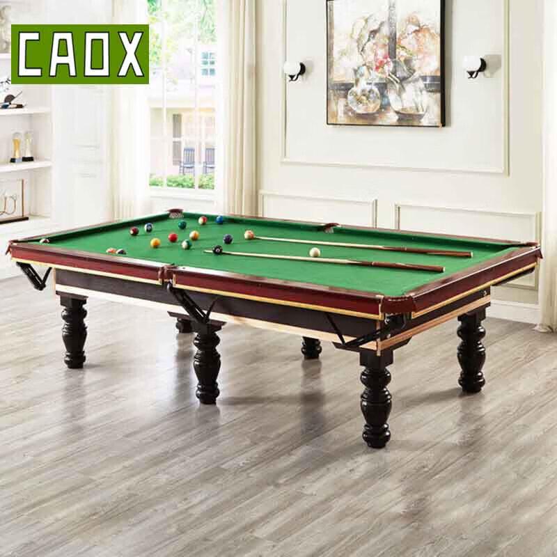 CAOX Standard Black 8 Billiard Table