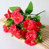 Artificial Morning Glory Flower 7 Heads Fake UV Resistant Flower Bouquet with Stem for Vase Wedding Bridal Bouquet Indoor Outdoor Garden Home Kitchen