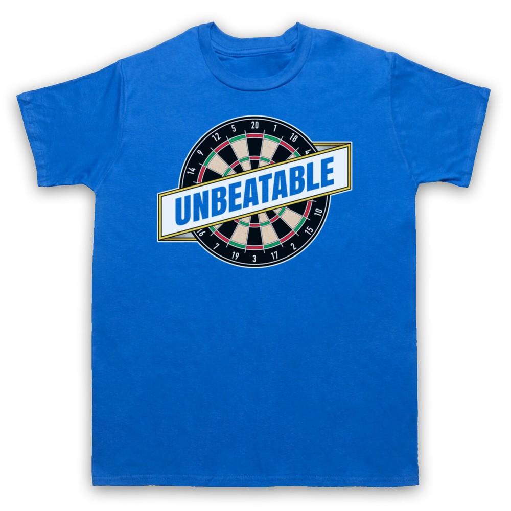 

Darts Unbeatable Slogan Arrows Cool Sports Retro Mens And Womens T-Shirt 2XL