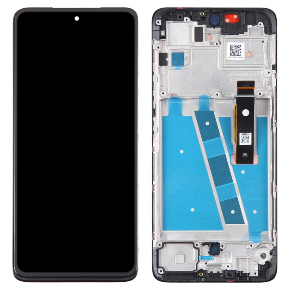 

For Motorola Moto G52 4G OEM Grade S AMOLED Screen and Digitizer Assembly+Frame (Without Logo) As Shown A