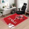 Manchester United Printed Carpet, for Office Chair Living Room Bedroom Kitchen Room Decor Gifts.