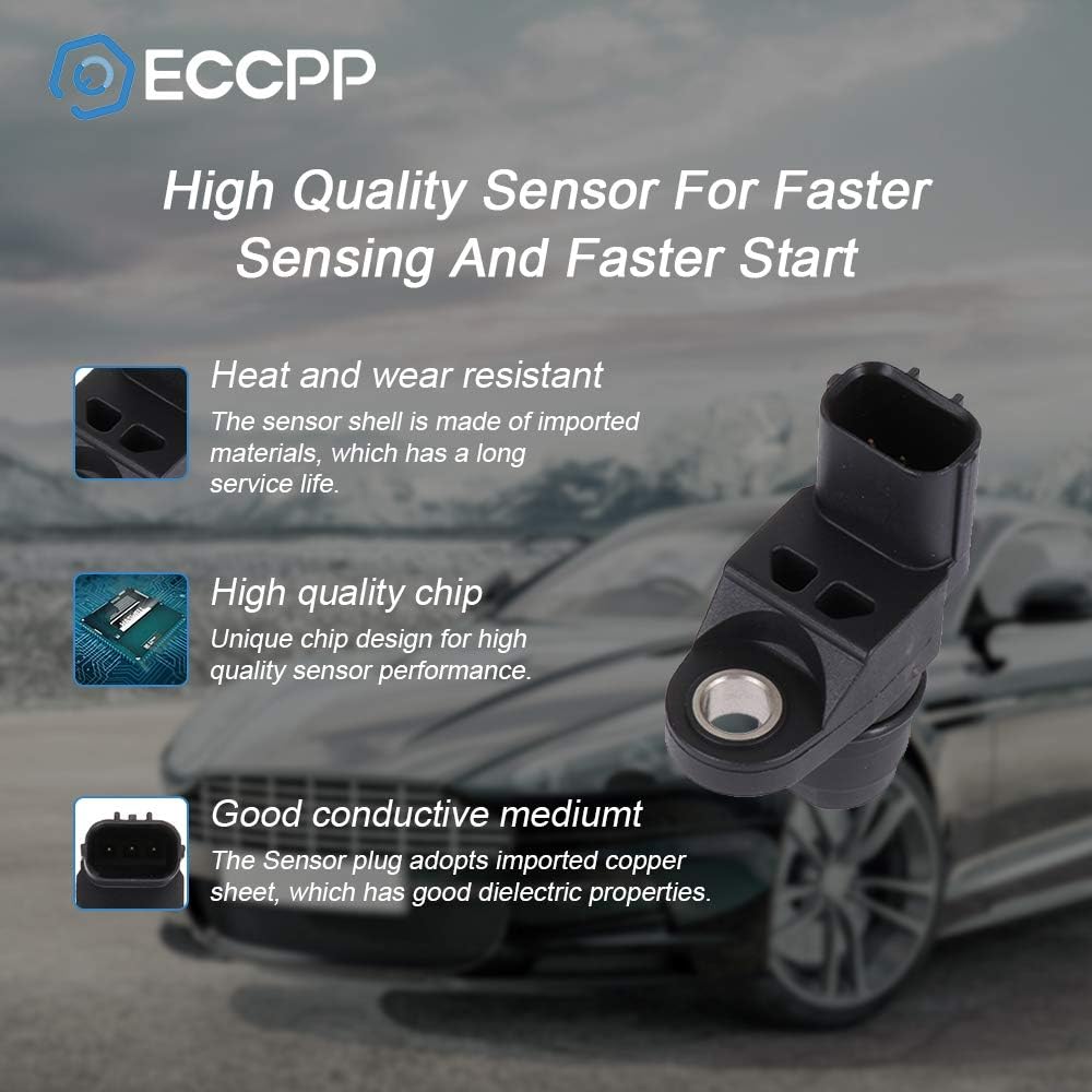 ECCPP 2PCS Camshaft Position Sensor Fit For 2007-2012 for Acura RDX 2002-2006 for Acura RSX 2004-2008 for Acura TSX 2003-2007 for Honda for Accord