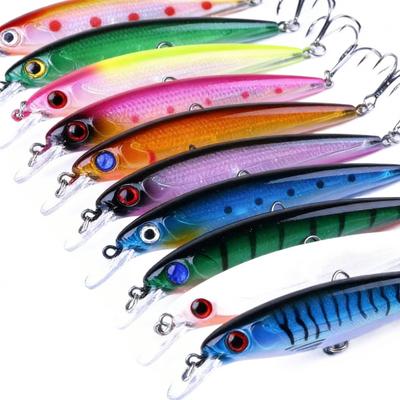 10Lure Fishing Bait11cm13.4gBionic Hard Bait Long Casting Universal Fake Fish Bait Freshwater Seawater Fishing Gear Set