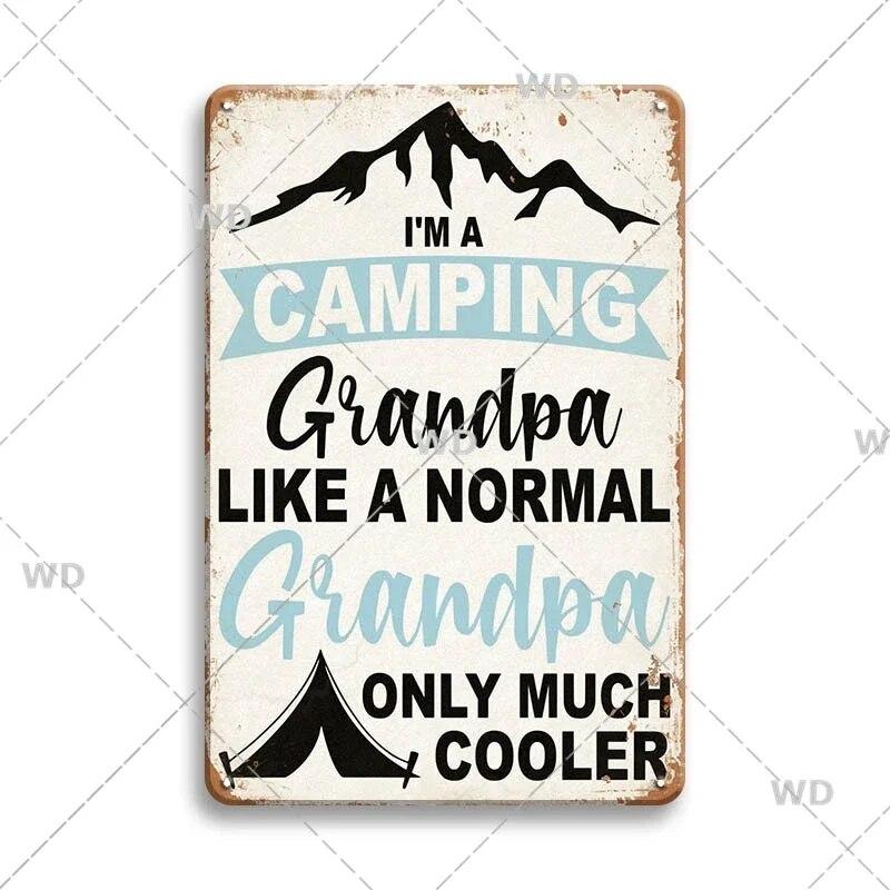 Retro Funny Sentence Tin Sign Decorative Vintage Plaque Metal Sign Decor Metal Plate for Garage Man Cave Bar Pub Home Wall Decor