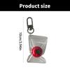 Cute Tomato Charm Phone Accessory Attractive Tomato Pendant Phone Adornment Keychain for Stylish Accessory Lovers