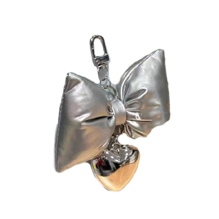 

Lovely Bowknot Keychain Fashion Keyring Bag Pendant Key Rings Ornament Jewelry Accessory Gift for Teens & Students 1