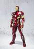 TAMASHII NATIONS Captain America Iron Man Mark 46 155mm Painted Movable Figure S.H.Figuarts (Civil War) Approx. ABS&PVC&Diecast