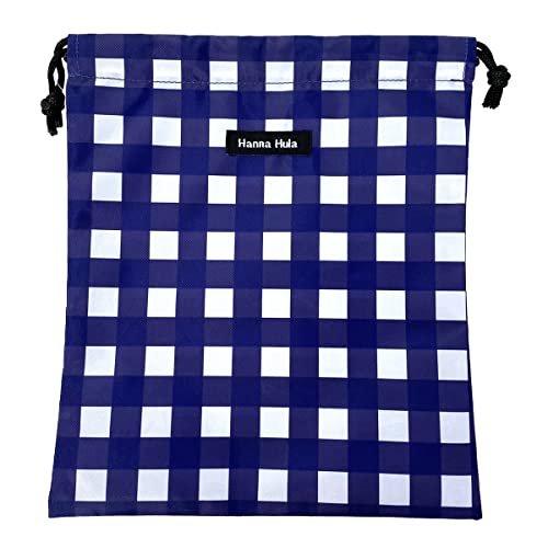 Hanna Hula Deodorant Drawstring Pouch M Size Cookie Grape Water Resistant Antibacterial Diaper Bag