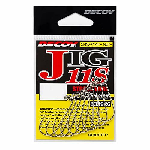 

Decoy JIG11S Strong Wire Silver #2 #2 серебряный