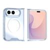 Crystal Clear Acrylic Magnetic Phone Case For iPhone Duo, Hard Transparent Magsafe Wireless Charging Cover