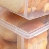 Clear Bread Storage Box with Lid Multifunction Organize Box Household for Kitchen Dining Room Sealing Holder