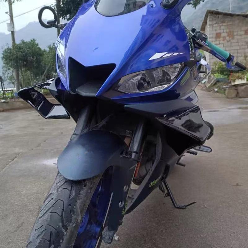 Motorcycle fixed wing cover, For Yamaha YZF-R1 2015-2024 YZF R6 2017-2023 aerodynamic frame, new wing air guide spoiler aileron