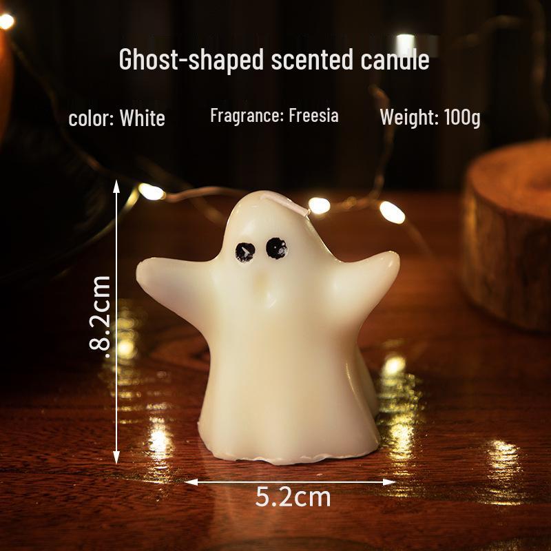 Halloween Ghost Candle Set: High-End Gift & Aroma for Home Ambiance