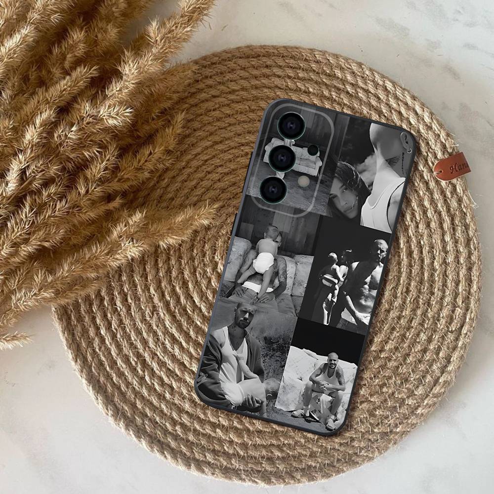 Swag J-Justin B-Bieber Pouzdro na telefon Pro Samsung S25,S24,S21,S22,S23,S30,Ultra,S20,Plus,Fe,Lite,Note,10,9,5G Černý kryt