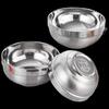 Yici Shiguang 304 Stainless Steel Double-Layer Insulated Soup Bowl