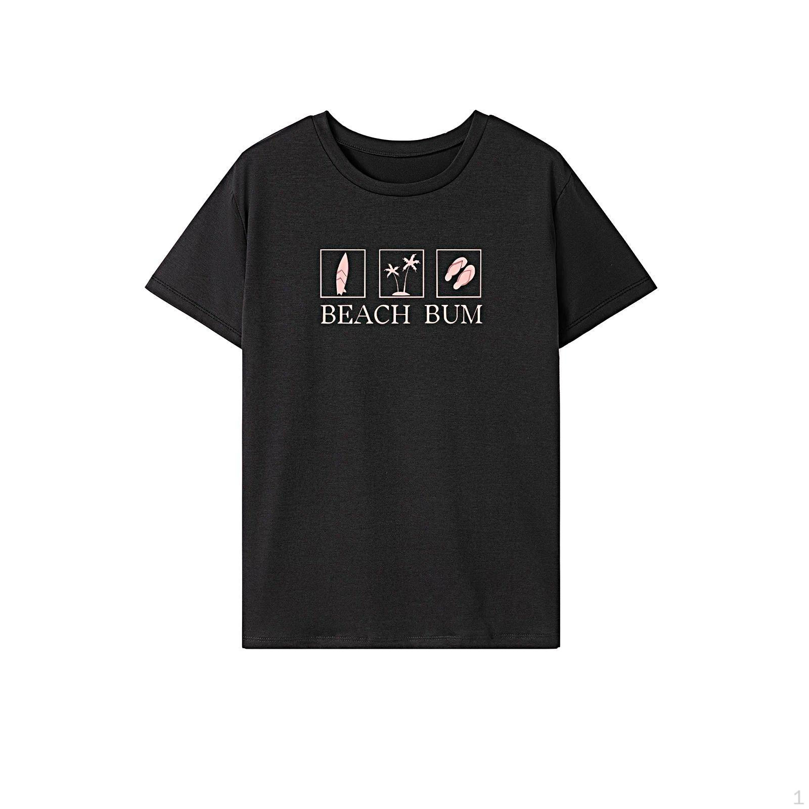 

T Shirt for Women Summer Lightweight Basic Tee Walking Sports Ladies Gift