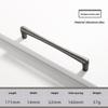 Vintage And Minimalist Antique Nickel Color Copper Brown Furniture Handles Cabinets Drawers Wardrobes Door Handles