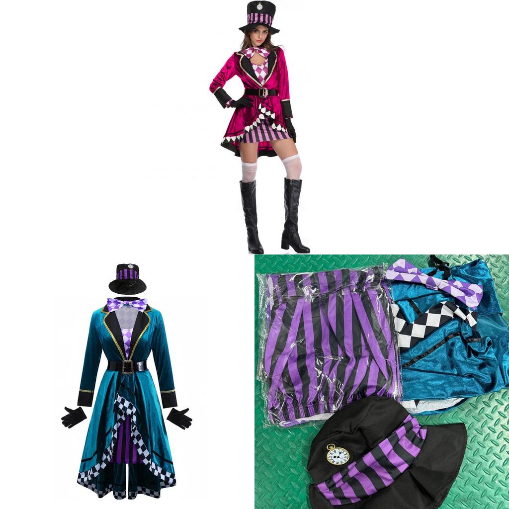 Costume da Mago Cosplay da Donna per Spettacolo Teatrale