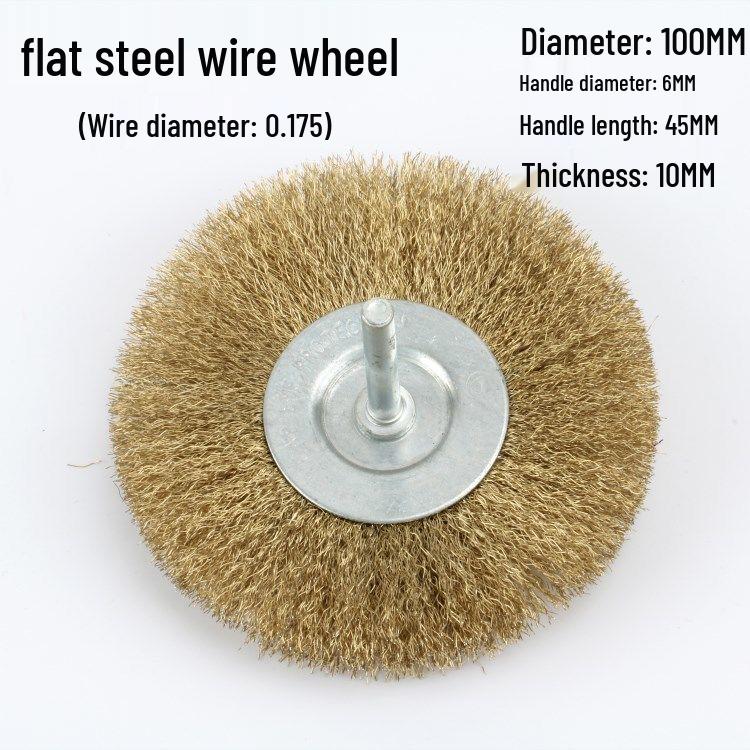 Steel Wire Grinding Wheel for Wood Carving and Furniture Debarking