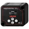 Dual Battery Isolator, 12V 140 Amp, Manual and Automatic VSR Voltage Sensitive Relay with LCD Screen