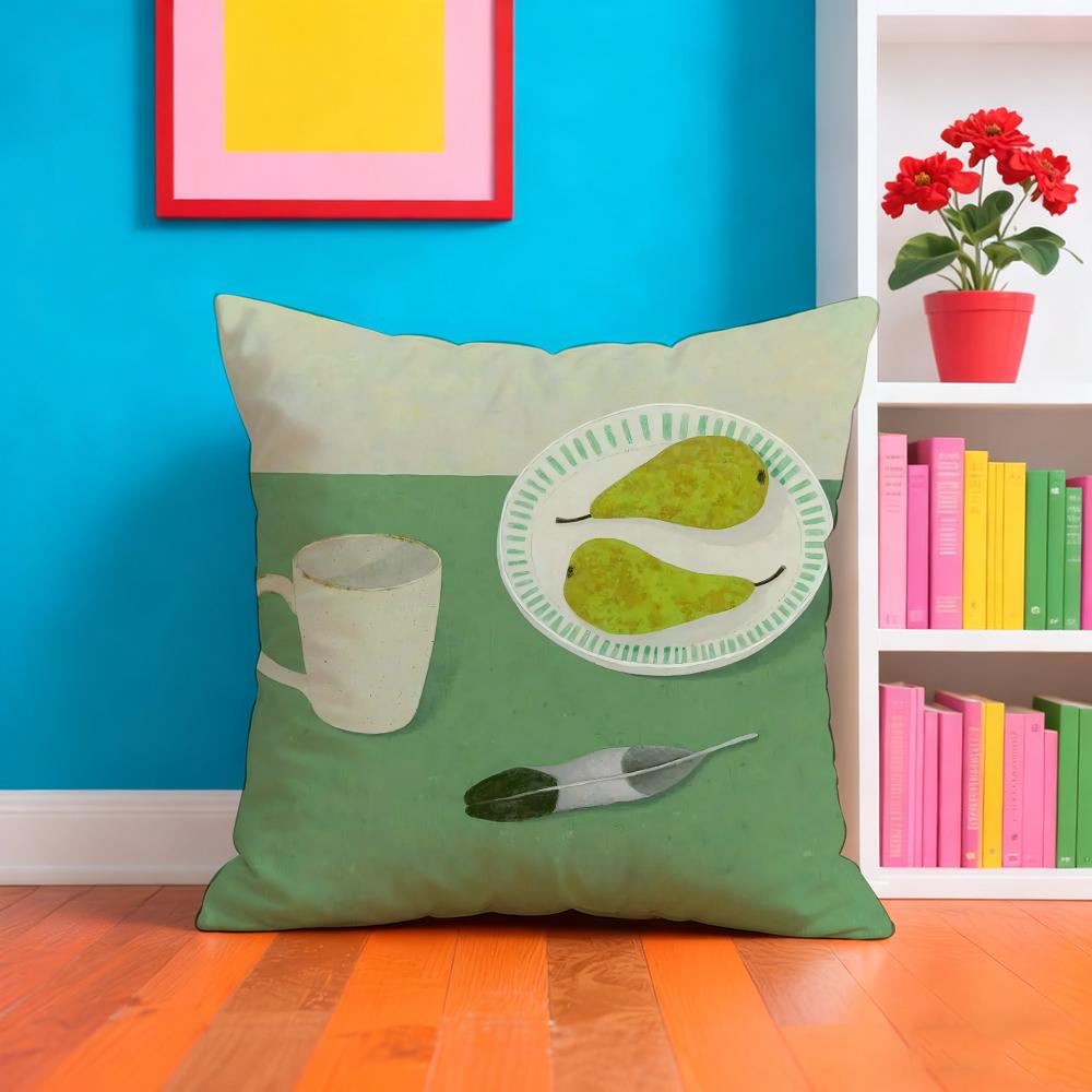 Colorful Quiet Beauty Pillow Case Pillow Case Plush Fabric Soft Double Sided Print Home Sofa High Quality Cushion