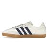 adidas  Samba OG Off White Dark Blue Women Sneakers Cream Clear-Sky JI3907