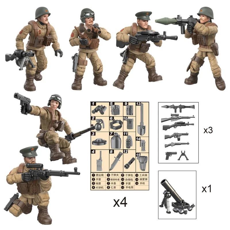 Classic Building Blocks Toy Action Figure Bricks Puzzle Toy Compatible Assemble Model For Kids Children's Educational Toy Gift