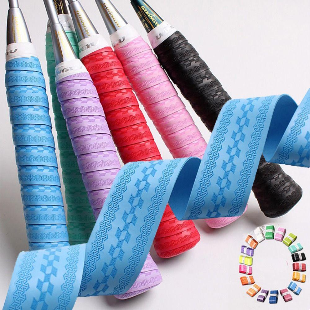 Embossing Badminton Racket Handle Grip Multicolor Badminton Handle Wrapping Tape Sport Supplies