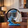 Creative Resin Sand Painting Hourglass: Decorative Ornament for Entrance Halls and Bedrooms - Ideal Housewarming Gift