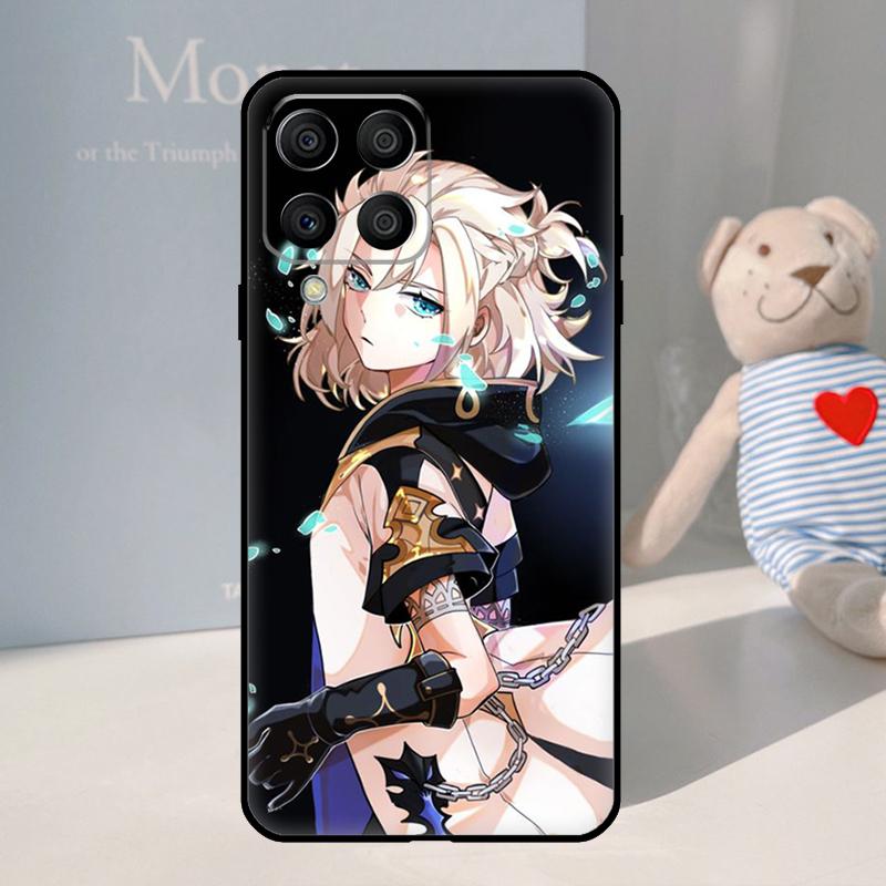 Albedo Genshin Impact For Samsung Galaxy M53 M13 M33 M12 M32 M52 M11 M21 M31 M35 M55 M15 M14 M34 M54 M06 M16 Case